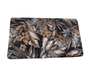 FLORAL PRINT FLAP OVER CLUTCH