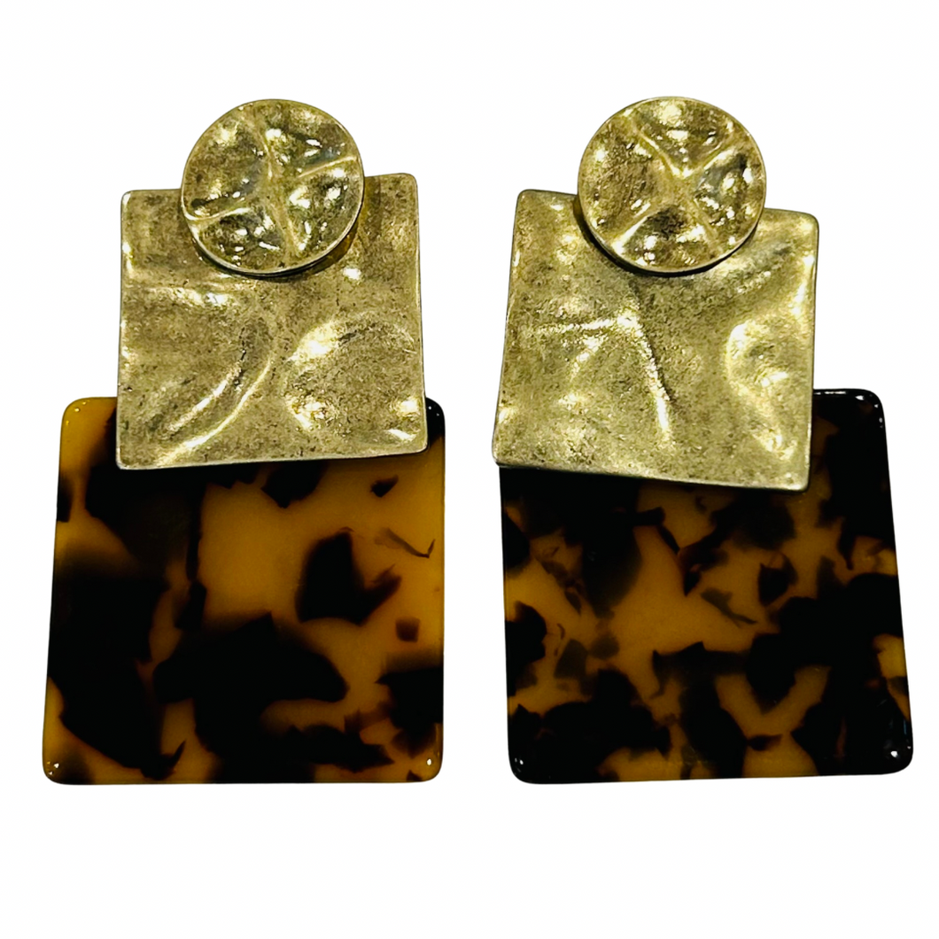 JESS SQUARE EARRINGS 