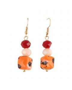 CHILLI EARRINGS ORANGE