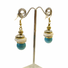 SASKIA BLUE EARRINGS