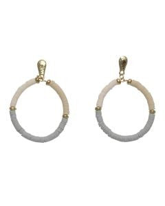 NISOLO GREY EARRINGS