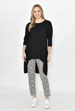 HI LO JERSEY TUNIC [Sz:S COL:BLACK]