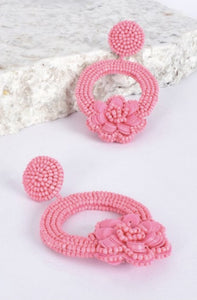 FLOWER STATEMENT EARRINGS 2