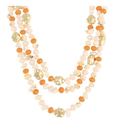 CANDIDA NECKLACE ORANGE