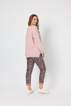 STAR V NECK KNIT [Sz:L/14 COL:ROSE]