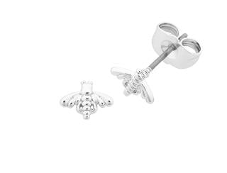 PETITE BEE SILVER EARRING 