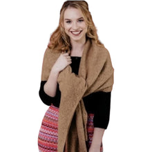 KENT SHAWL [Sz:ONE SIZE  COL:TAN]