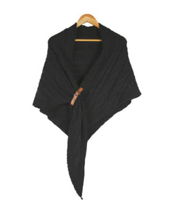 LEVEQUE SHAWL [Sz:ONE SIZE  COL:BLACK]