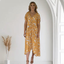 PEAK MAXI DRESS SUNDUST [Sz:S/M COL:YELLOW]