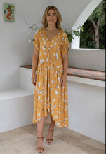 PEAK MAXI DRESS SUNDUST [Sz:S/M COL:YELLOW]