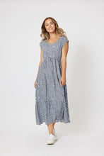 CHECK IT OUT DRESS [Sz:L/14 COL:NAVY]