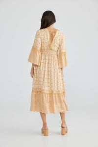 SENORITA DRESS [Sz:S COL:SUNFLOWER]