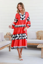 MOROCCO MAXI DRESS [Sz:8 COL:MANGO]