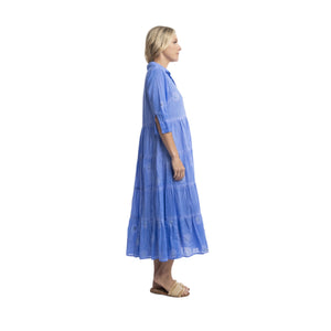 VALERIE DRESS MAXI [Sz:12 COL:BLUE]