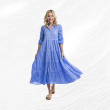 VALERIE DRESS MAXI [Sz:12 COL:BLUE]