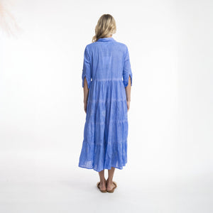 VALERIE DRESS MAXI [Sz:12 COL:BLUE]