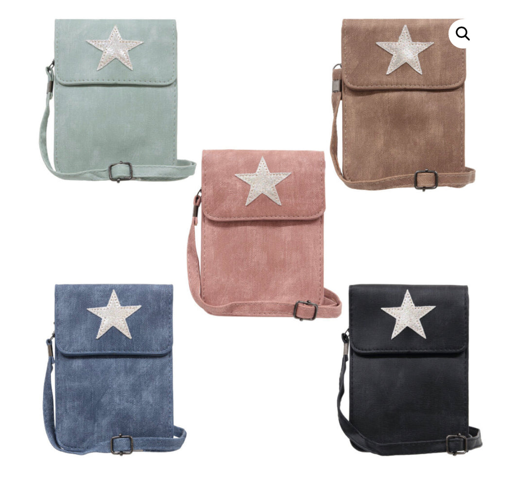 STAR X BODY POUCH [COL:DENIM BLUE]