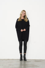 SIENNA RIBBED KNIT [Sz:M COL:BLACK]