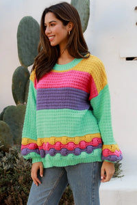 WOOLLEN JUMPER [Sz:S/M COL:MULTI] 