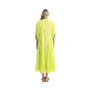 VALERIE MAXI DRESS [Sz:10 COL:LIME]