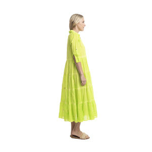 VALERIE MAXI DRESS [Sz:10 COL:LIME]