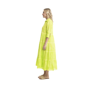 VALERIE MAXI DRESS [Sz:10 COL:LIME]