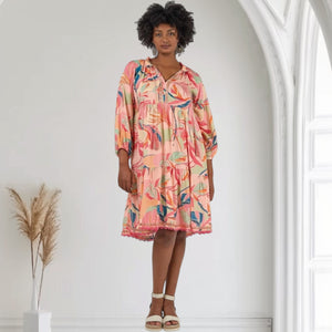 MOLLY DRESS [Sz:S COL:SUNRISE]