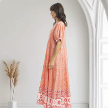 HEIDI CORAL MAXI DRESS [Sz:12 COL:CORAL]