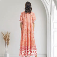 HEIDI CORAL MAXI DRESS [Sz:12 COL:CORAL]