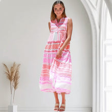 MARLA MEDITERRANEAN MAXI [Sz:8 COL:NEON PINK/ORANGE]