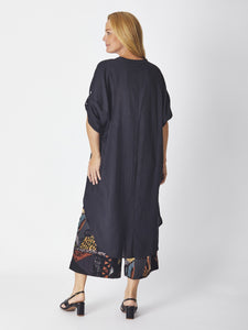 MAXI HI LO SHIRT [Sz:14 COL:BLACK]