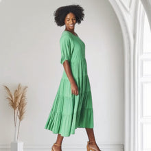 PUFF SLEEVE DRESS [Sz:12 COL:MINT]