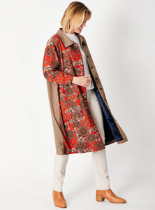 SPLICE PUFF COAT [Sz:14 COL:ORANGE PANEL]