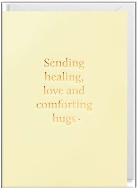 GREETING CARD - SENDING HEALING LOVE