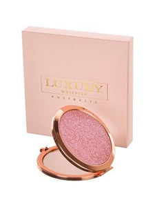LUXURY COMPACT MIRROR - PINK