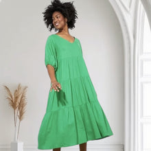 TANNA TIERED MAXI [Sz:XS/S COL:PARADISE]