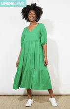 TANNA TIERED MAXI [Sz:XS/S COL:PARADISE]