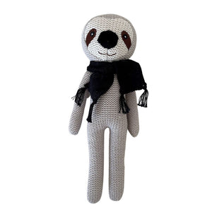 KNITTED SLOTH LARGE 38CM