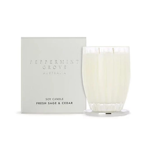 FRESH SAGE & CEDAR CANDLE 370G 