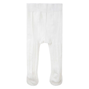 BABY CABLE KNIT TIGHTS [Sz:XS SMALL (6-12MONTHS)  COL:CREAM]