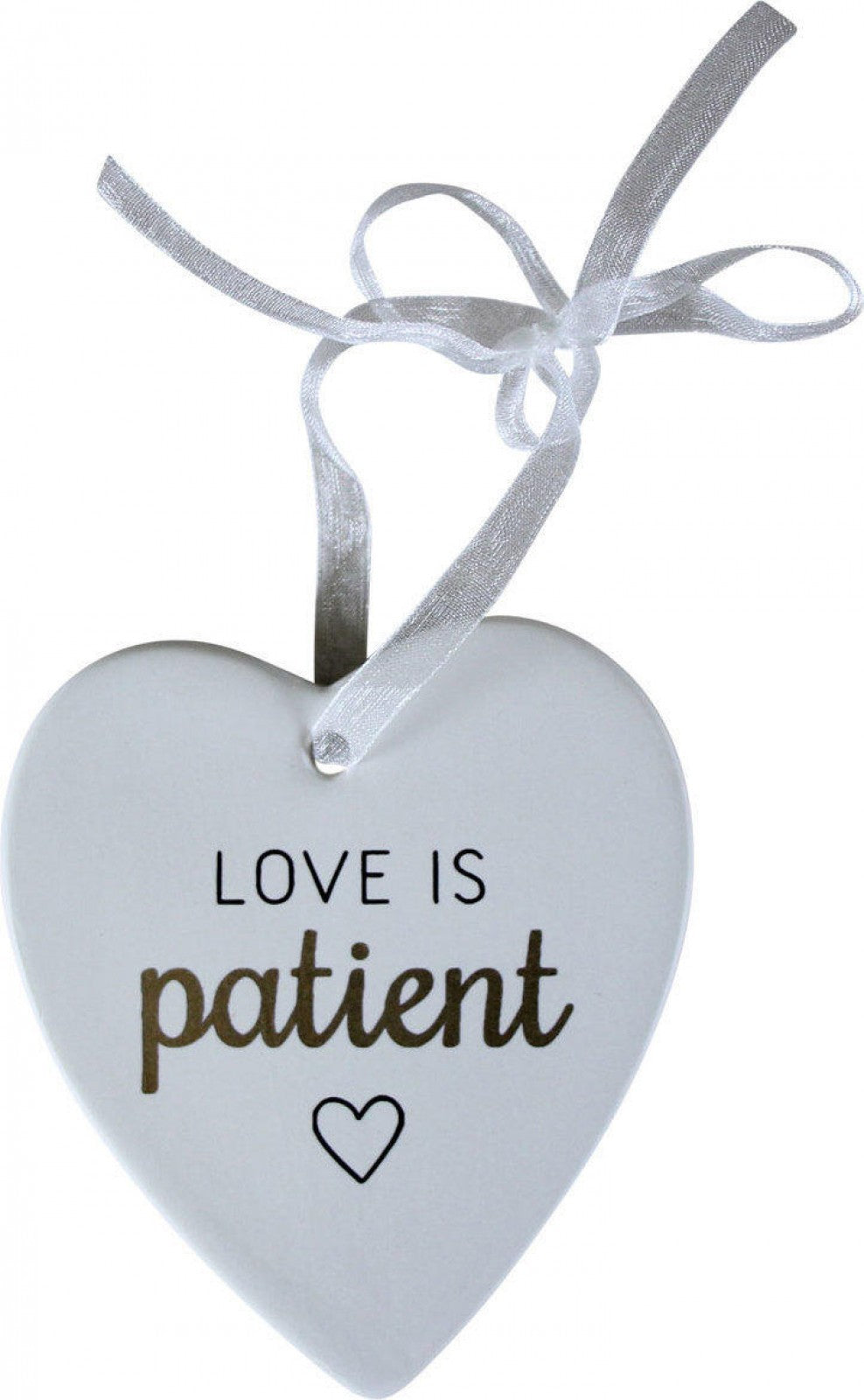 HEART LOVE IS PATIENT