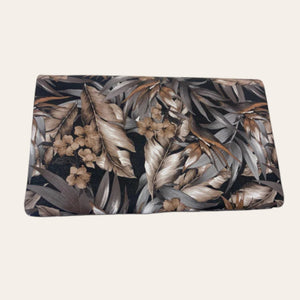 FLORAL PRINT FLAP OVER CLUTCH