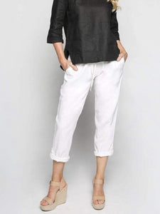 BELIZE PANT IN WHITE